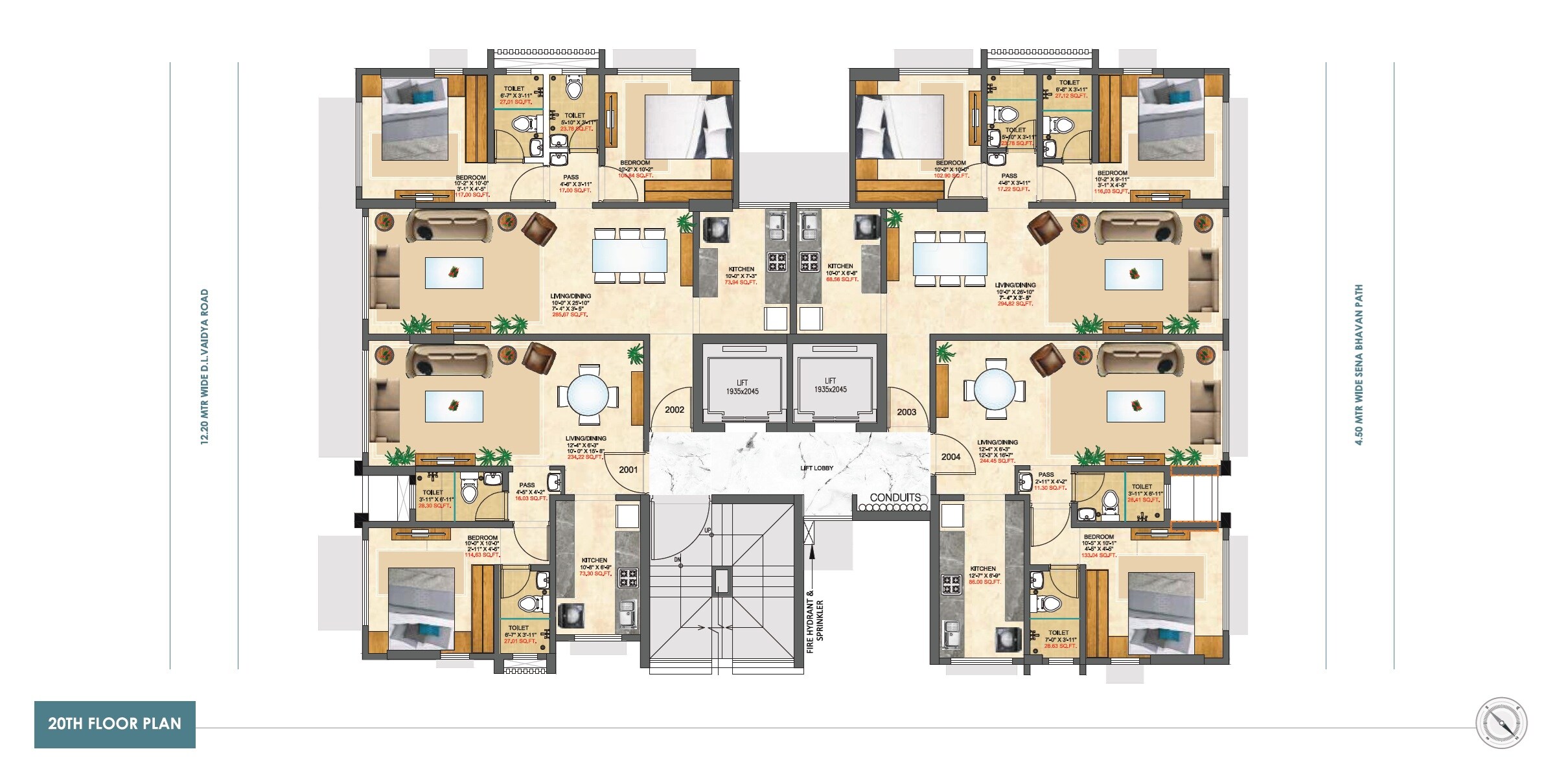 Mangalmurti Sai Aradhya Floor Plans