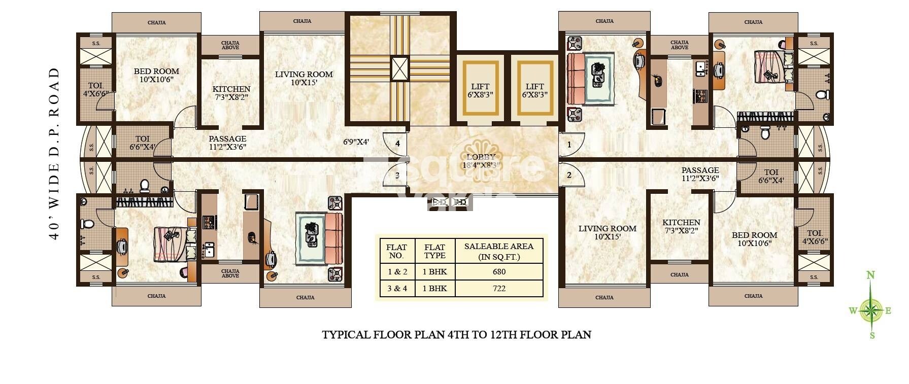 Manthan Acropolis Floor Plans