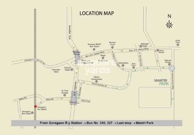 Mantri Park Location Image