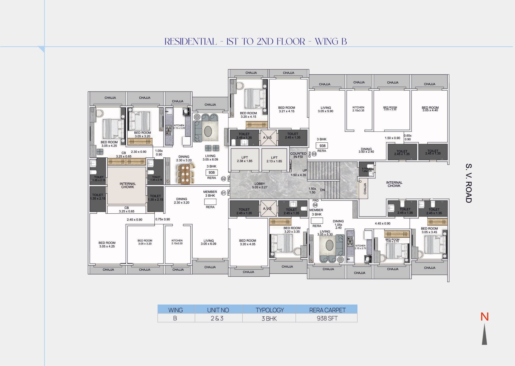 Mantri Prerana Floor Plans 1