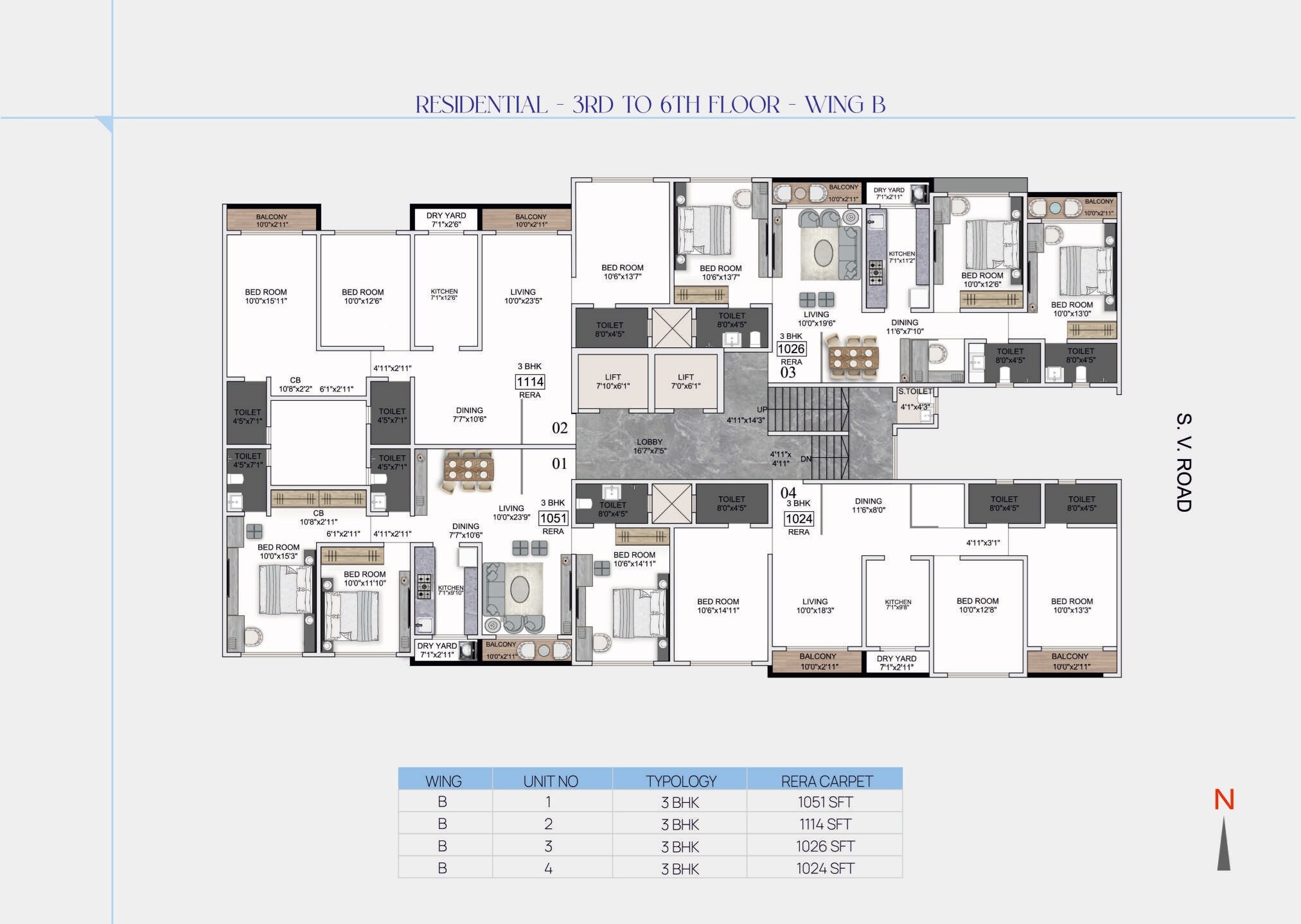 Mantri Prerana Floor Plans 2