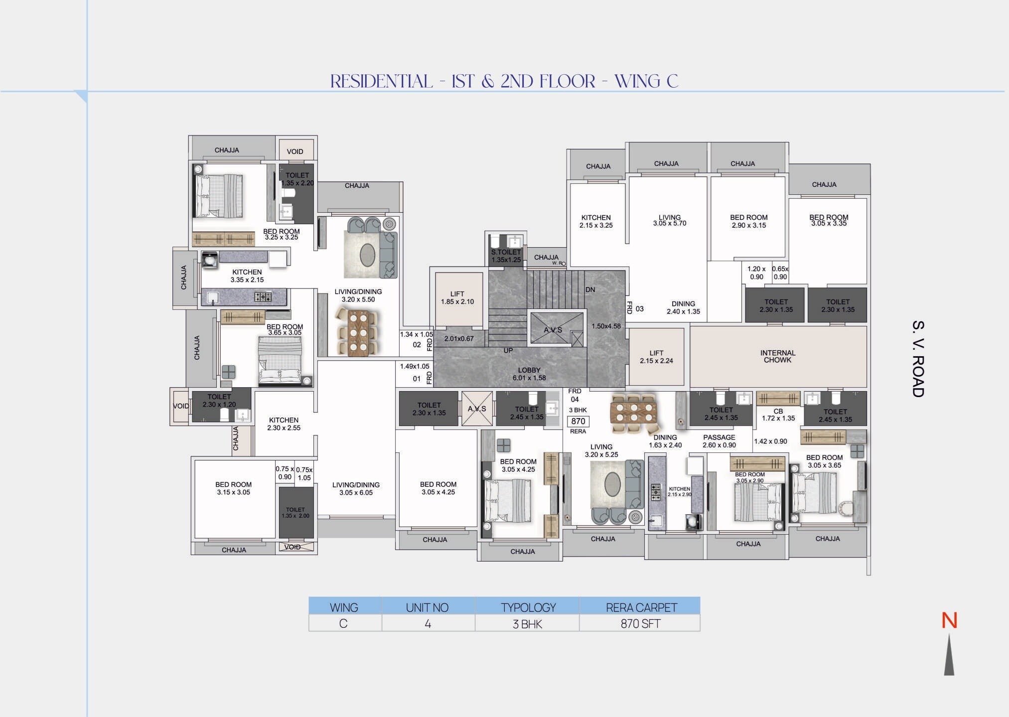 Mantri Prerana Floor Plans 3
