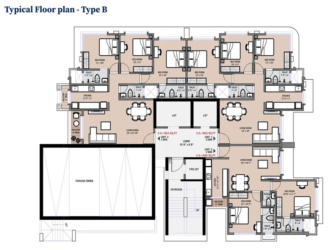 Marathi Asmita Floor Plans 1