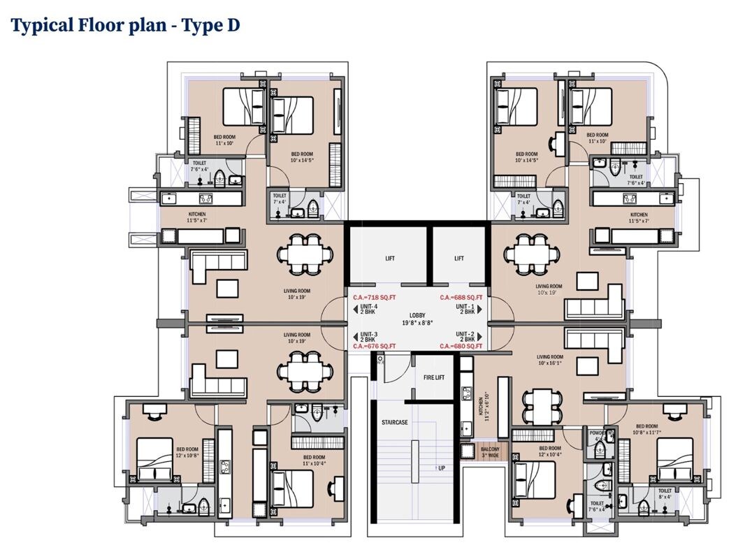Marathi Asmita Floor Plans 3