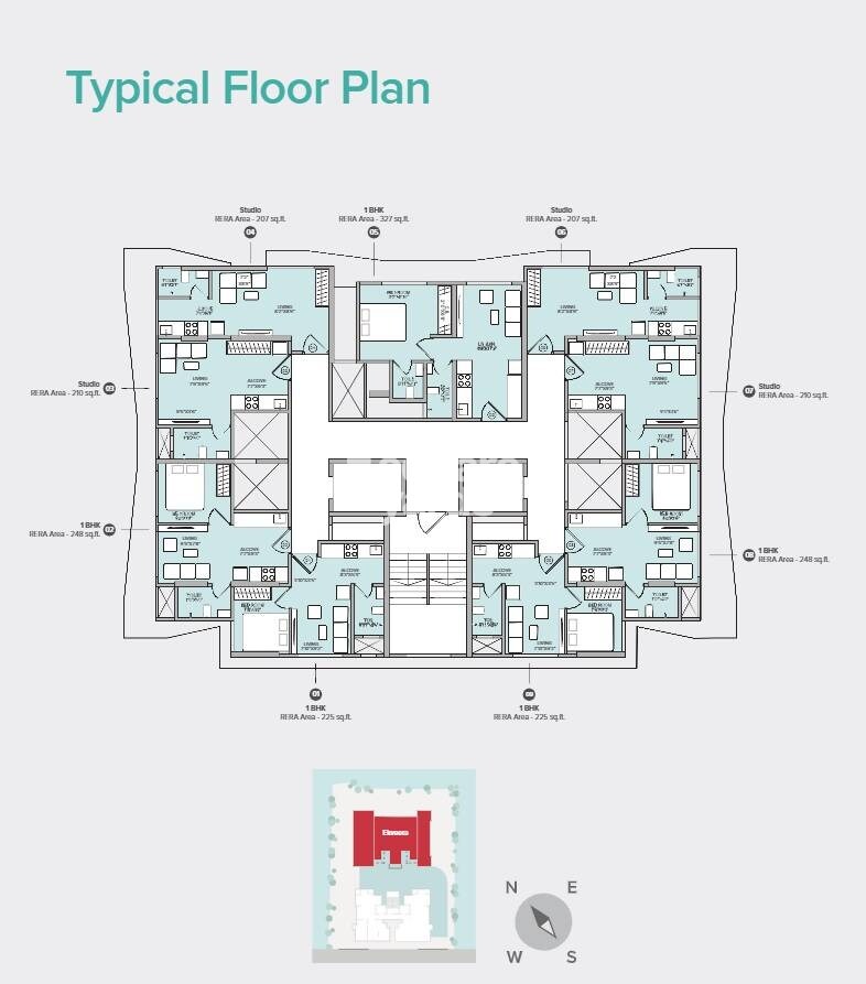 Marathon Ekveera Floor Plans