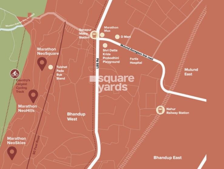 Marathon Embrace Location Image