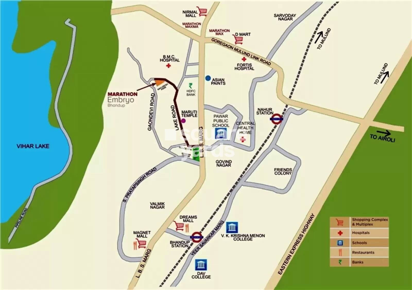 Marathon Embryo Location Image