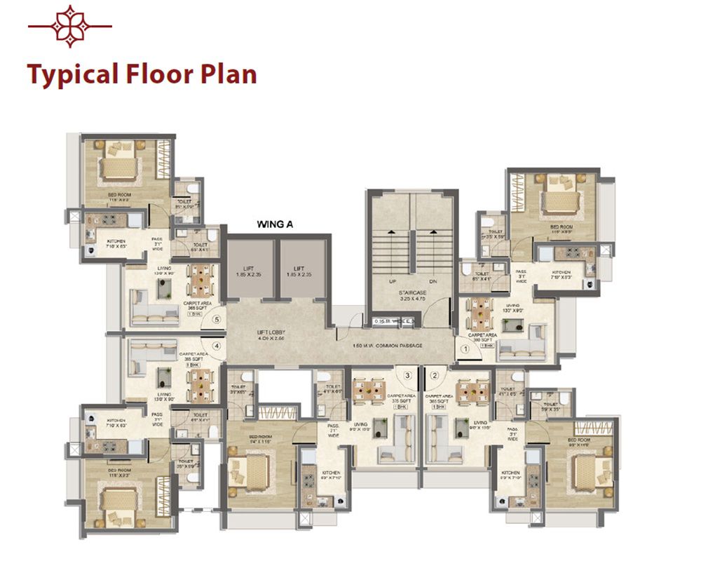 Marshal Srishti Floor Plans