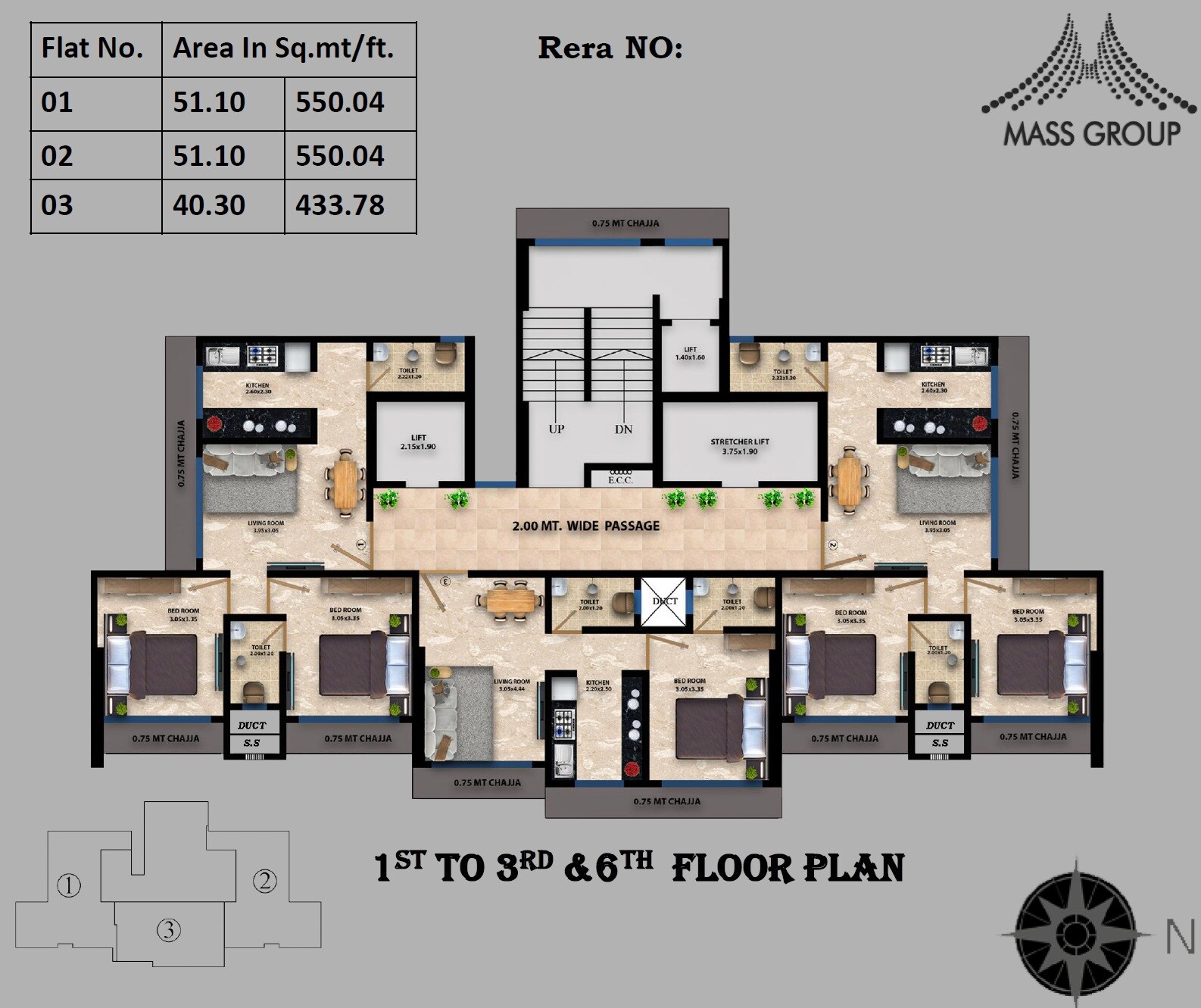 Mass Eminence Floor Plans