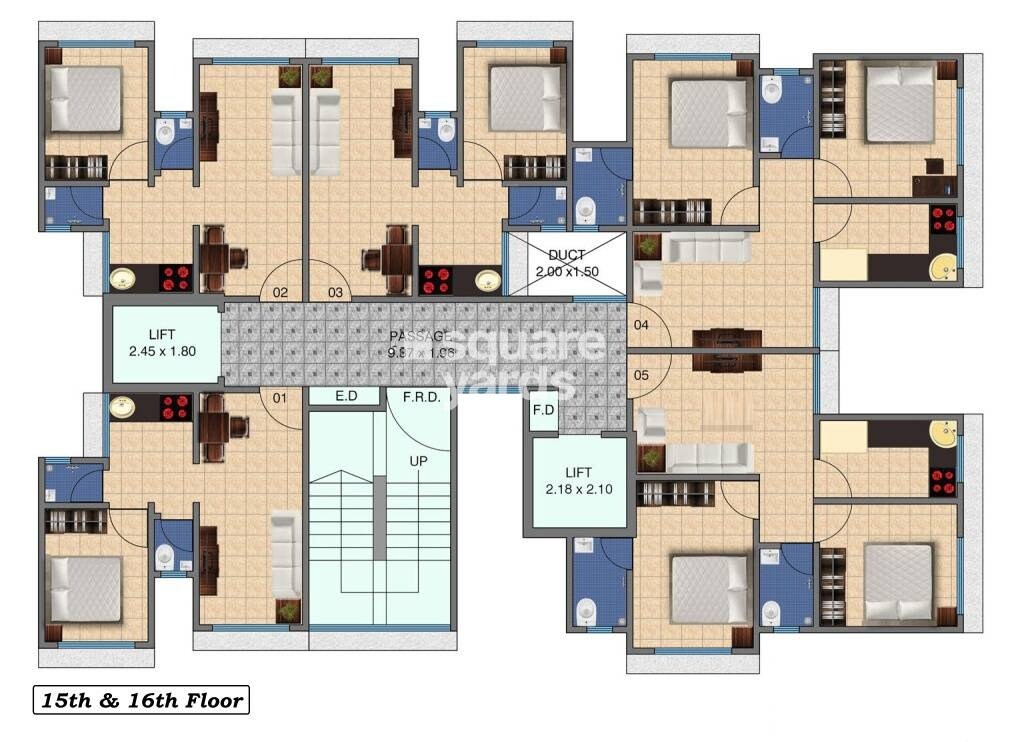 Mass Ionics Floor Plans