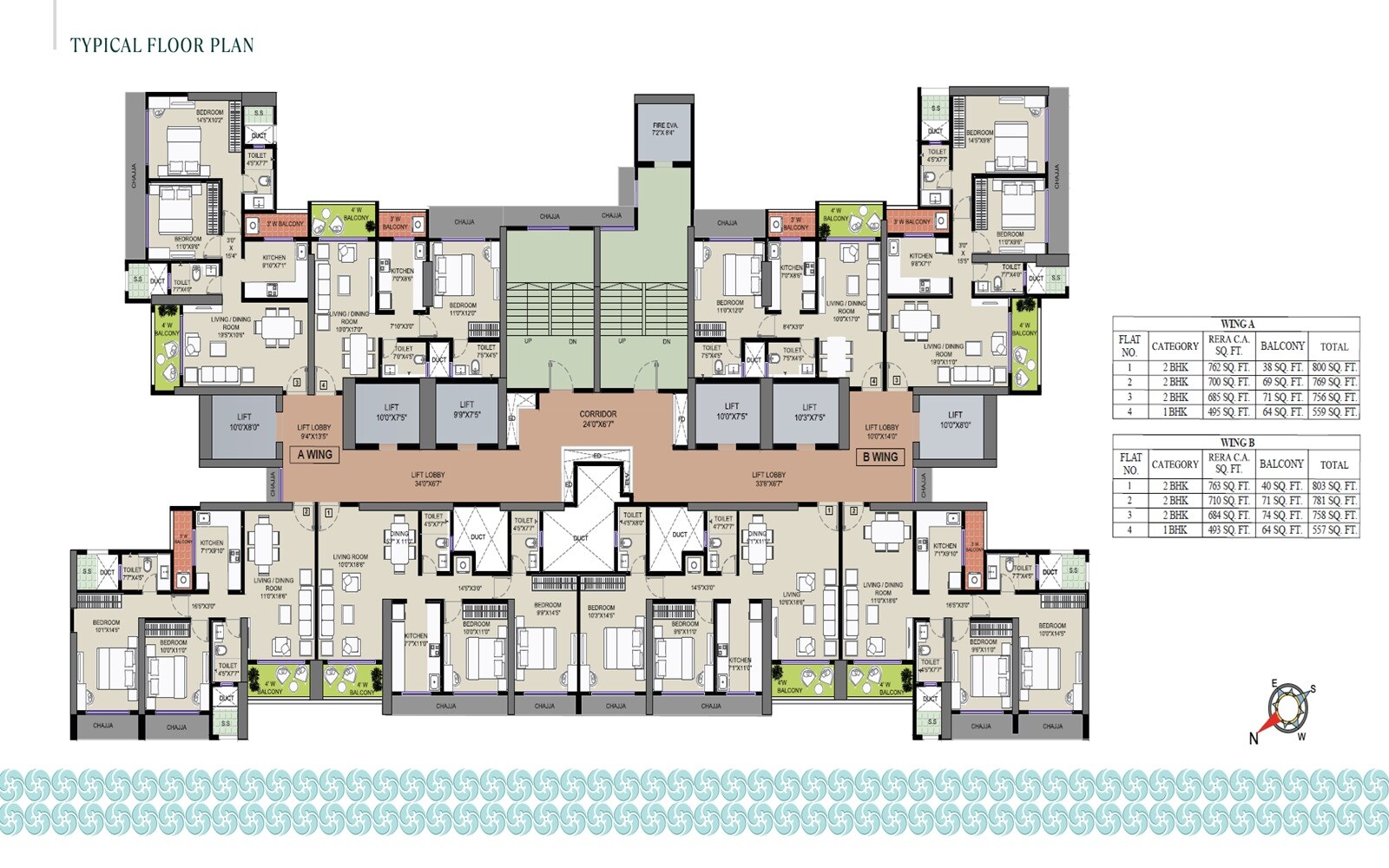 Mathuresh Monopoli Floor Plans