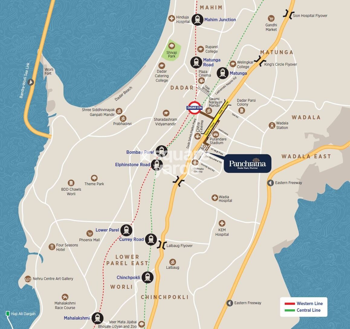 Matrubhoomi Panchratna NX Location Image