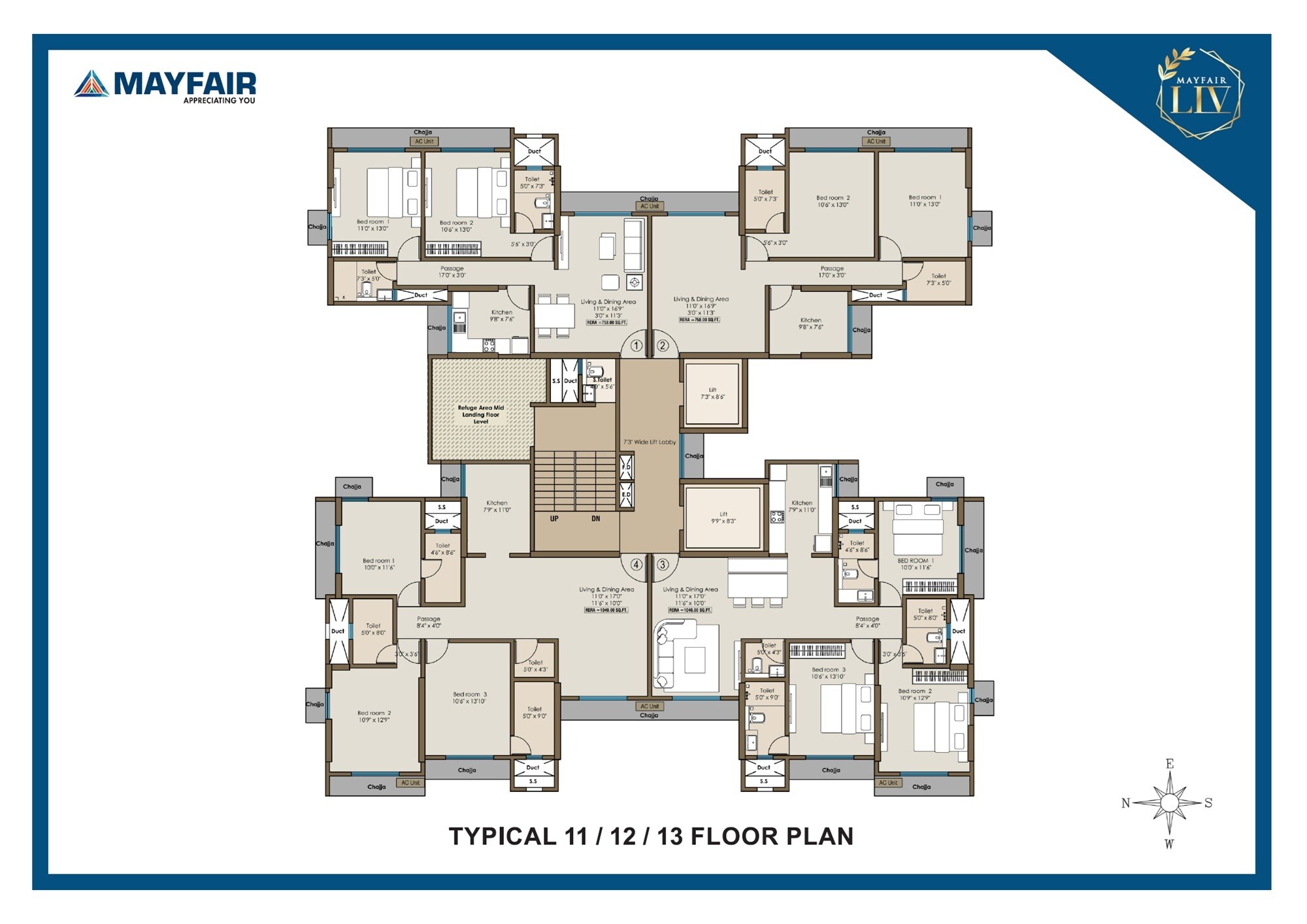 Mayfair Gnyanadeep Floor Plans