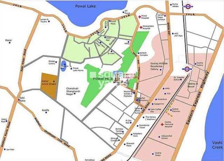 Mayfair Housing Hillcrest Location Image