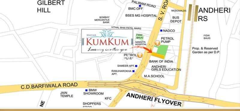 mayfair housing kumkum project location image1