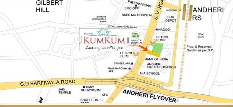 Mayfair Housing Kumkum Location Image