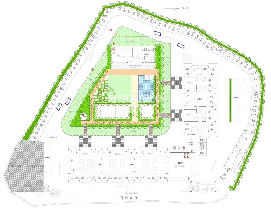 Mayuresh Residency Mumbai Master Plan 1