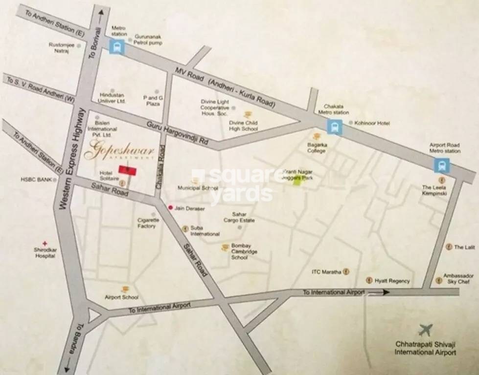 Mca  Gopeshwar Apartment Location Image