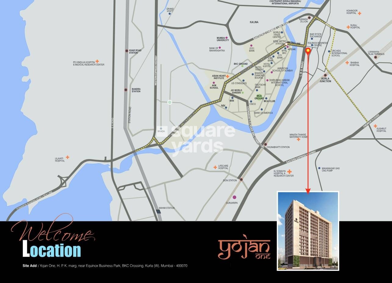 Meru Yojan One Location Image