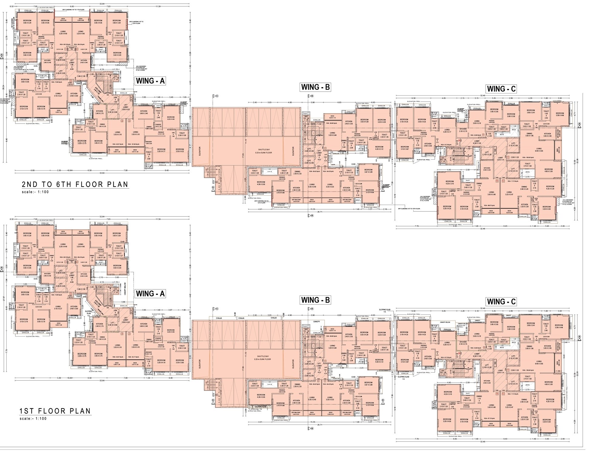 Mesacon Greens Floor Plans