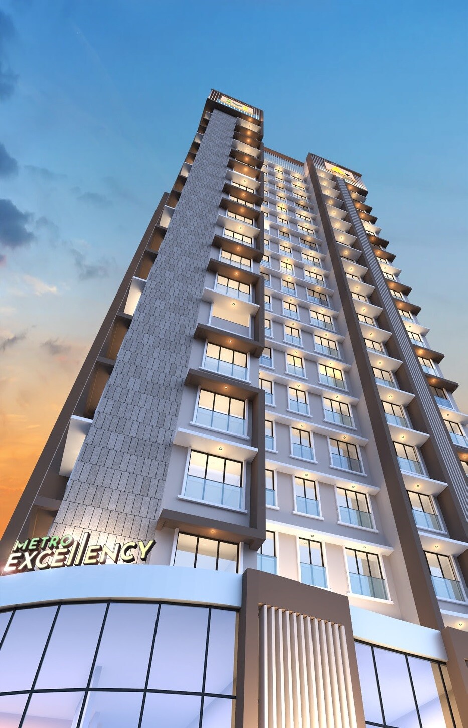 Metro Excellency Apartment Exteriors 1