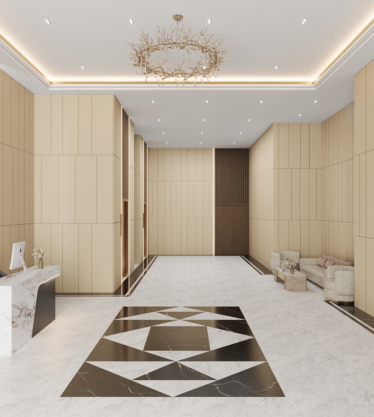 Metro Excellency Lift Lobby Image