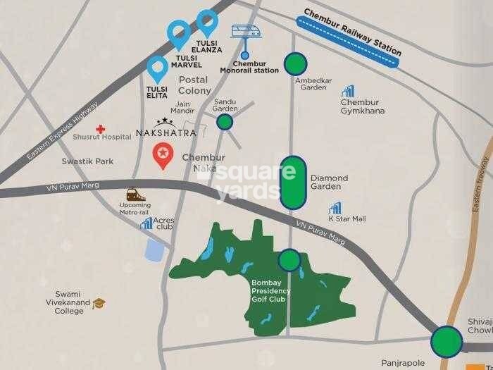 Metro Nakshatra Location Image