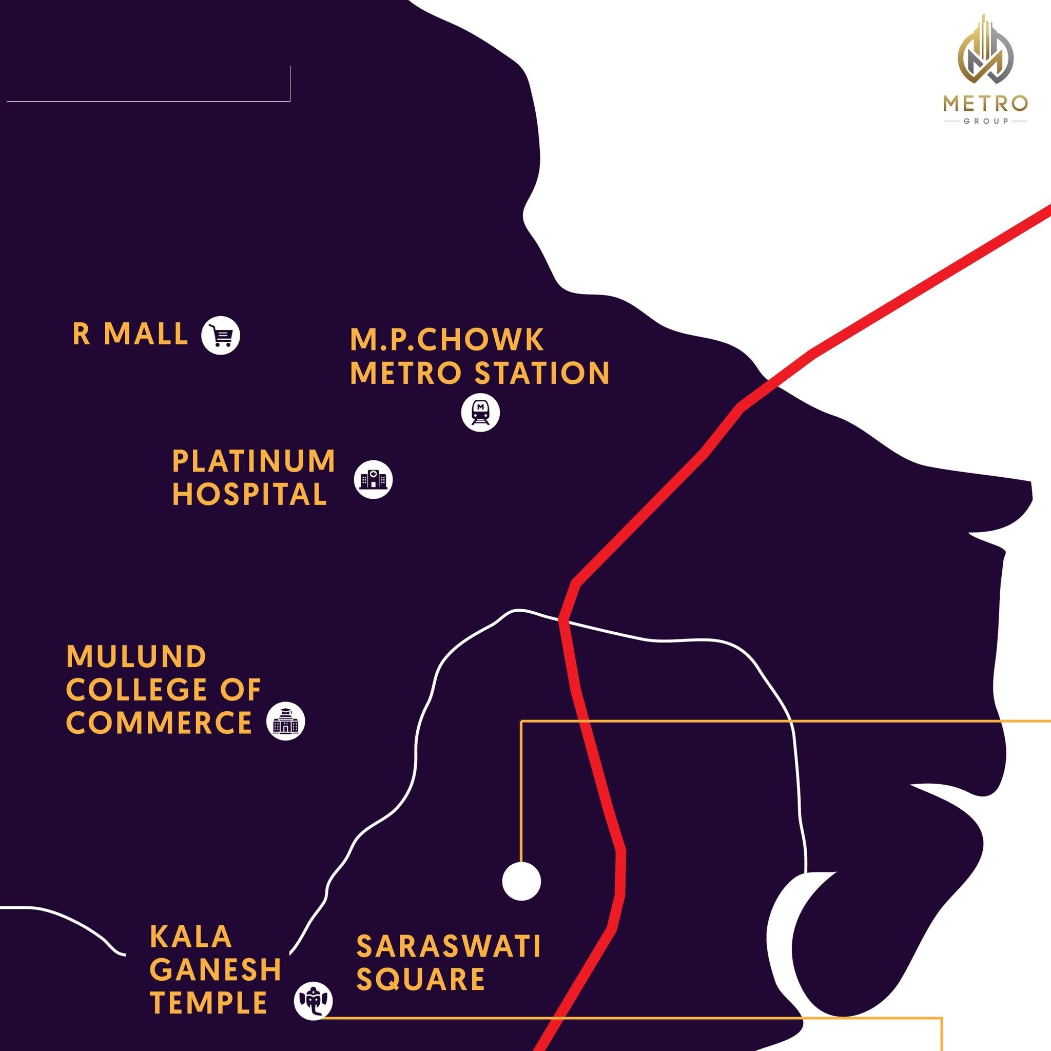 Metro Saraswati Square