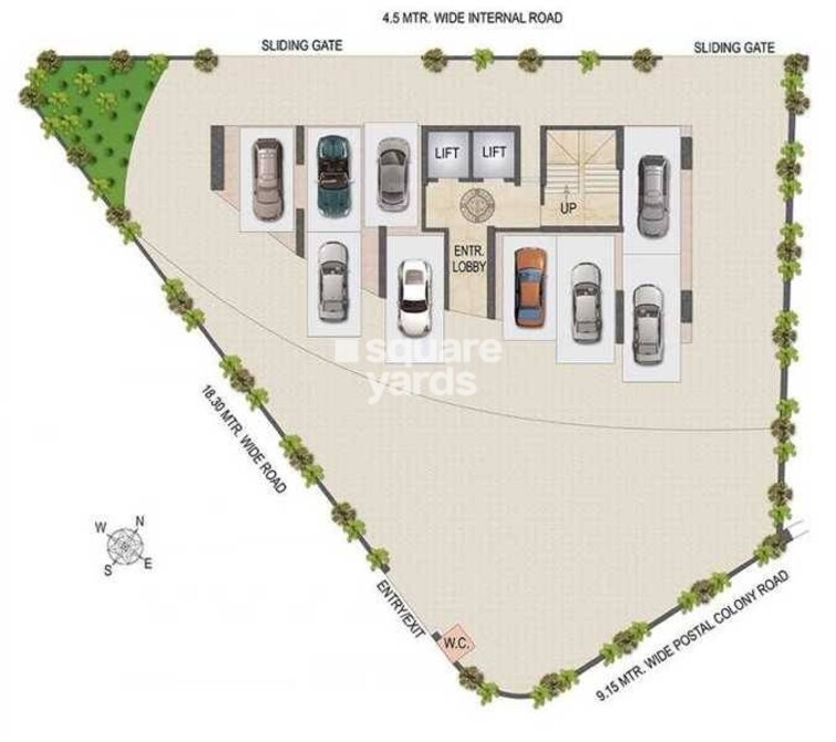 Metro Swiss Boulevard Chembur Master Plan Image