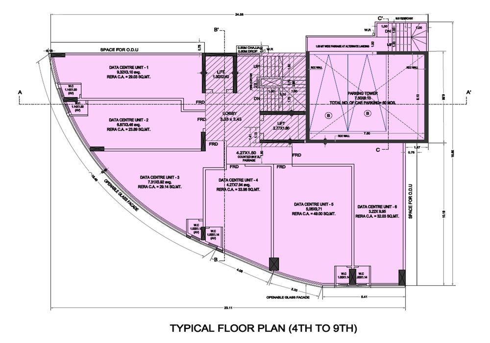 Metro The Curve Floor Plans