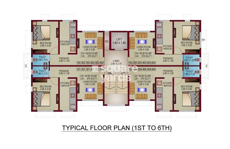 Mhada 24 LIG Apartments Floor Plans