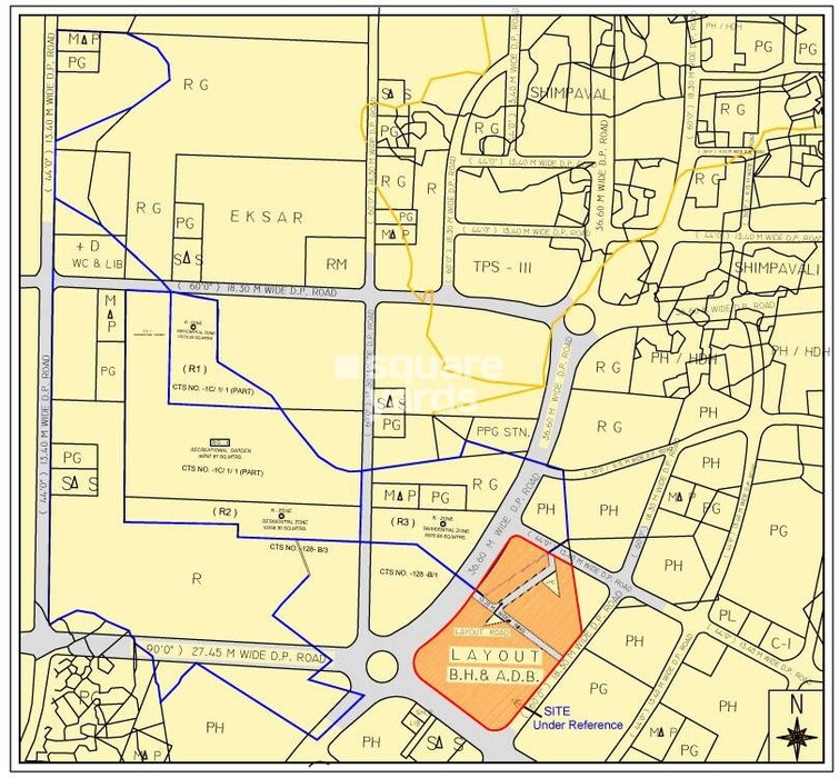 Mhada Apartments Mahavir Nagar Location Image