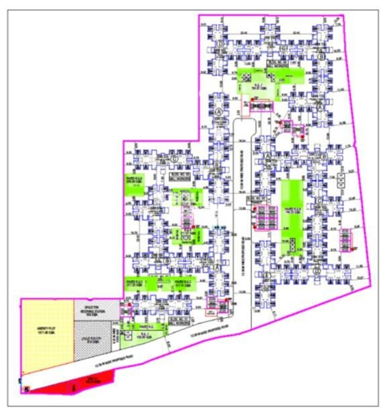 Mhada Bombay Dyeing Mill Master Plan Image