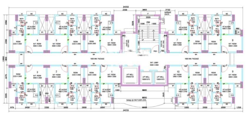 Mhada Jubilee Mill Floor Plans