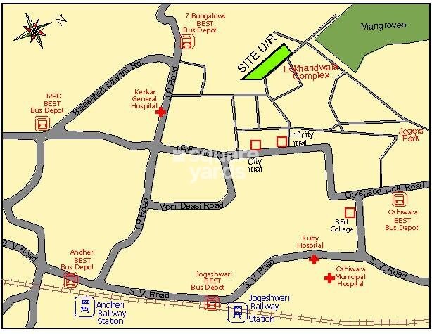 Mhada Lonkhandwala Complex Location Image