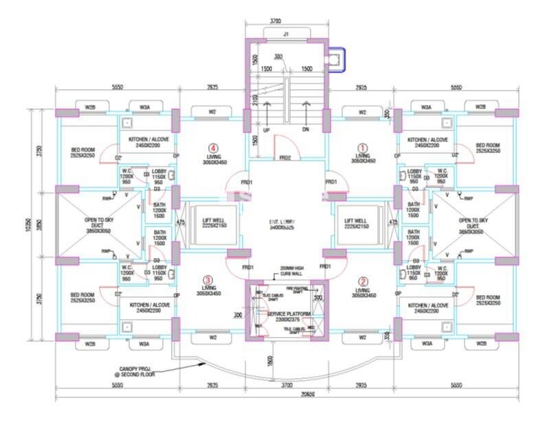 Mhada Pratiksha Nagar Sion Floor Plans 1