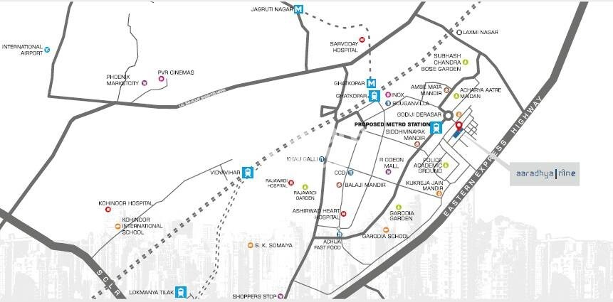 MICL Aaradhya Nine Location Image