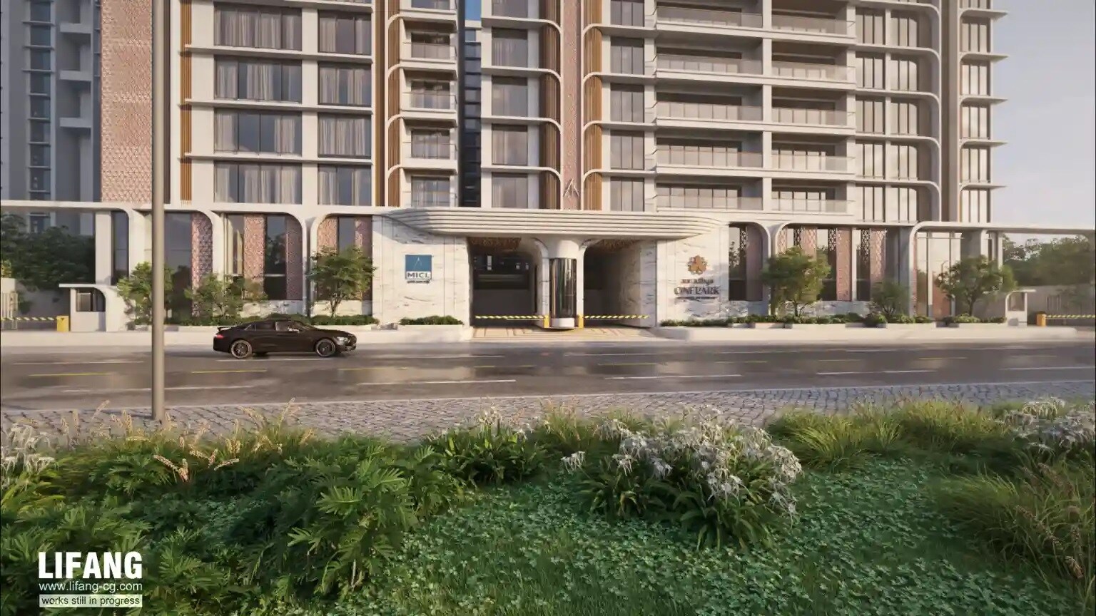 MICL Aaradhya One Earth Entrance View