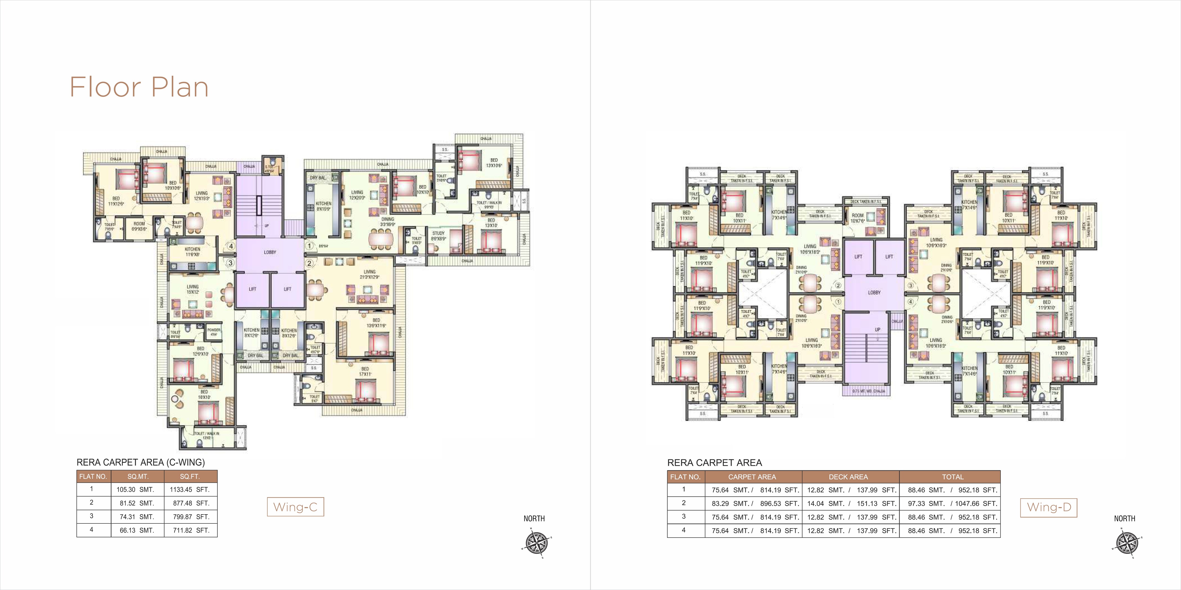 Midcity The Chakravarti Ashok CHSL Floor Plans 2