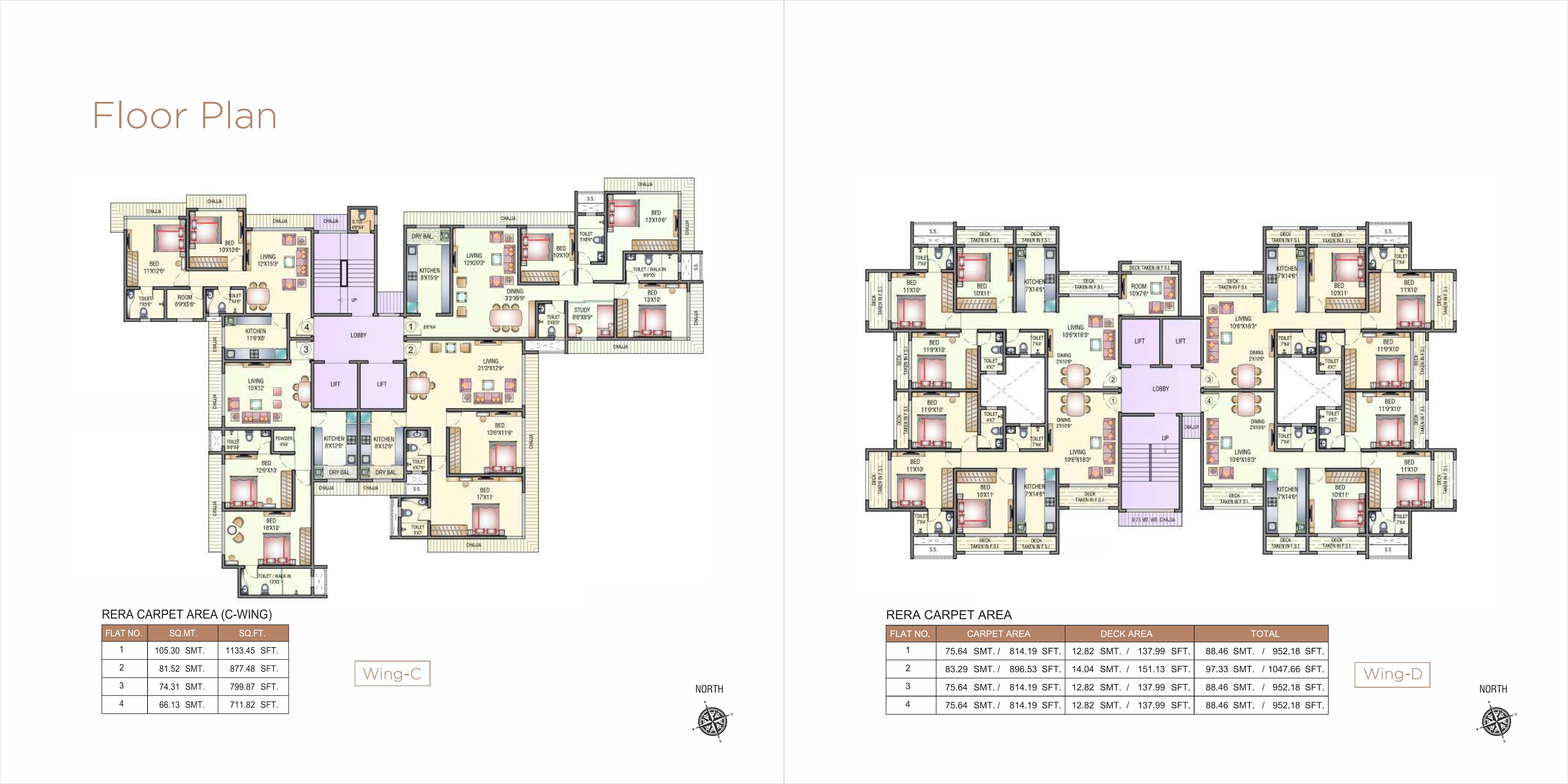 Midcity The Chakravarti Ashok CHSL Floor Plans 2