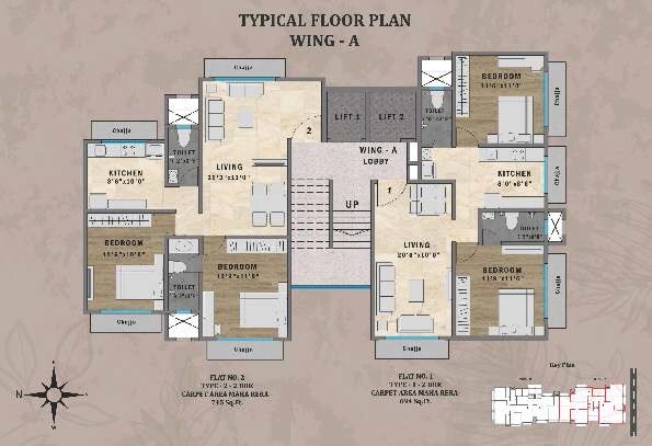 Milan Bliss Floor Plans