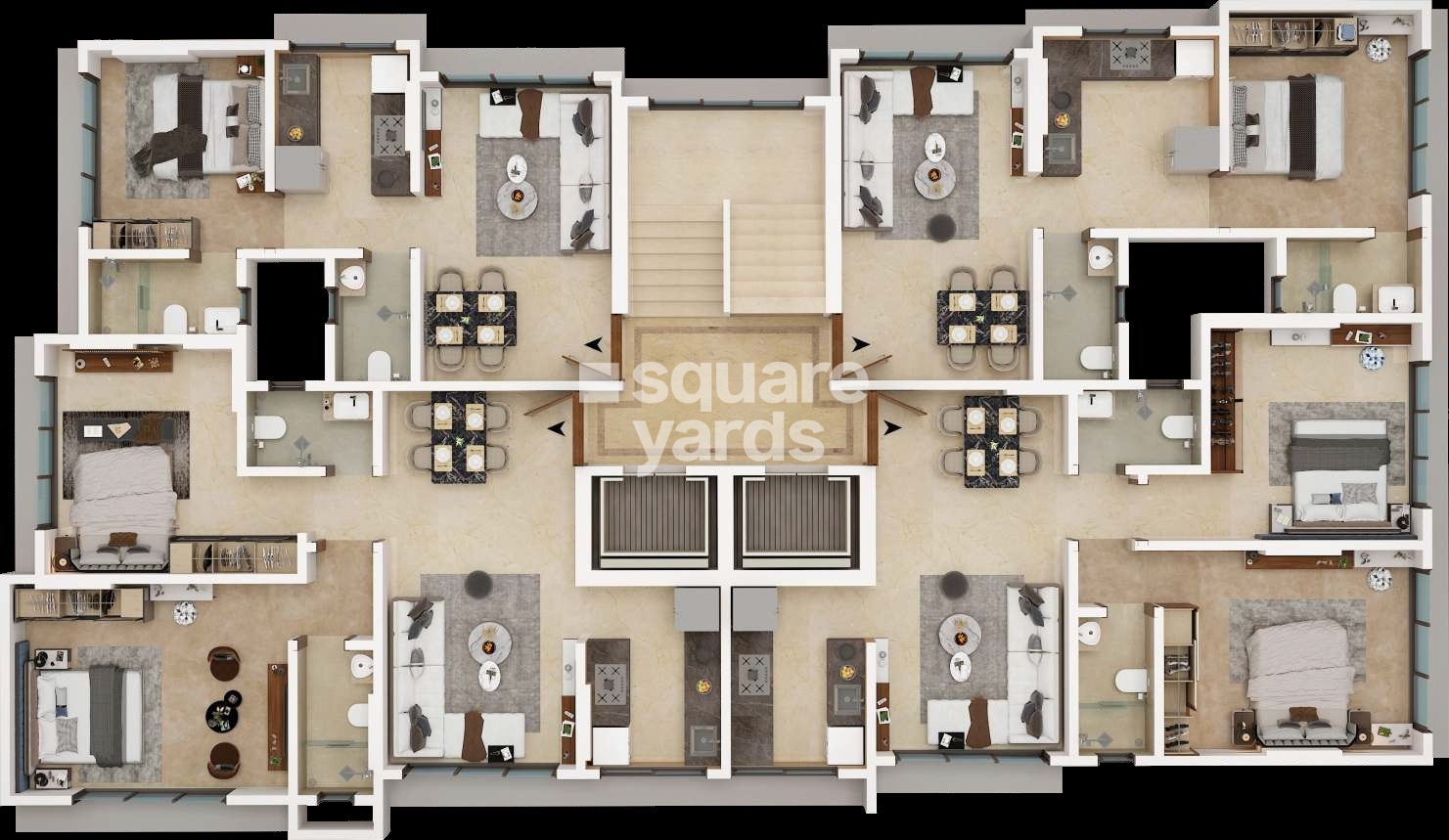 Milan Lekh Rekha Pragati Floor Plans