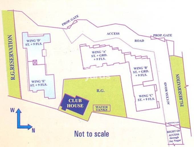 Miraaj Residency Master Plan Image