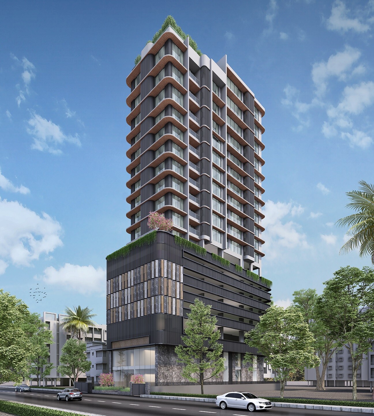 Mirchandani Goldstone Apartment Exteriors