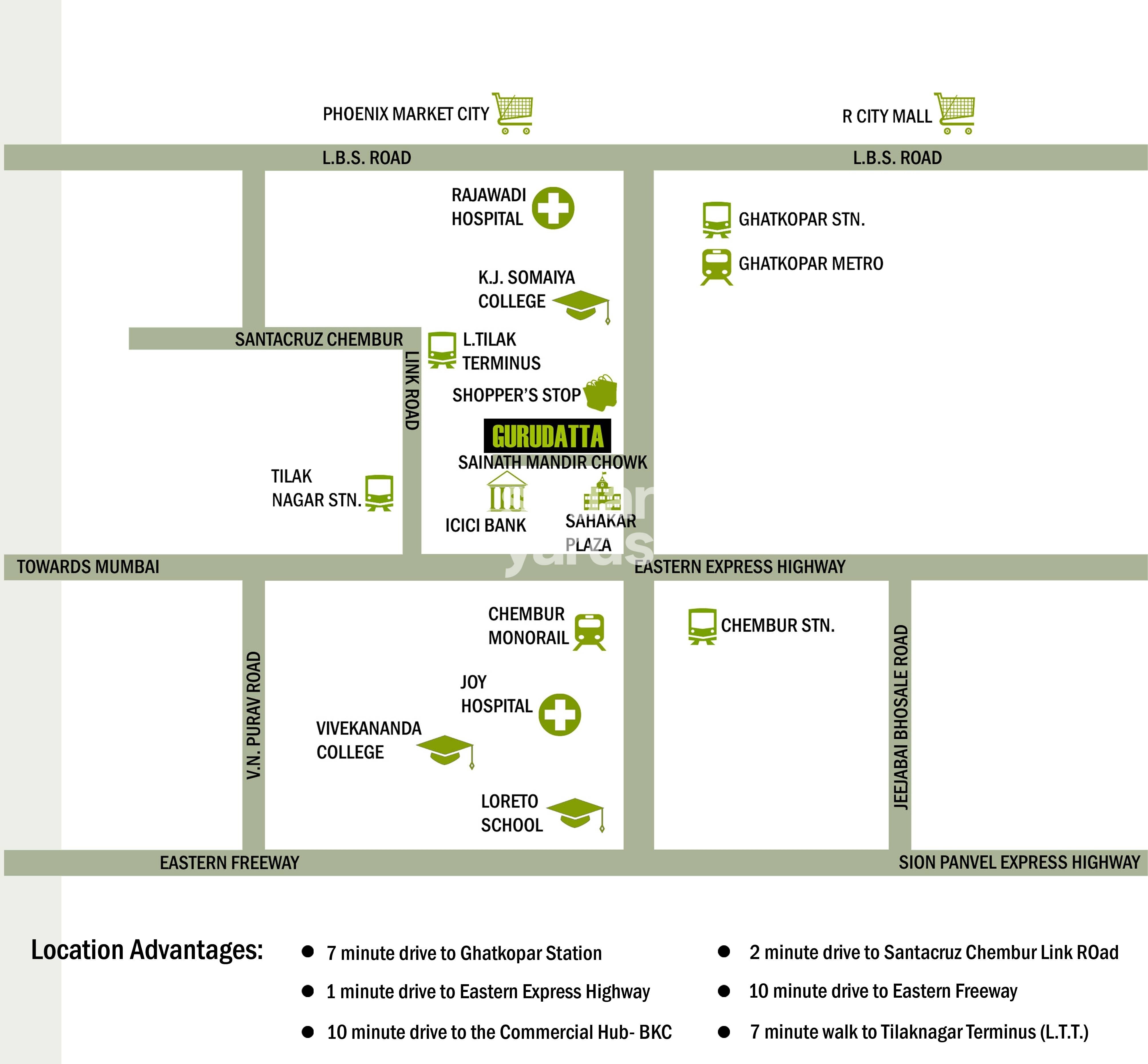 Mishal Gurudatta Location Image