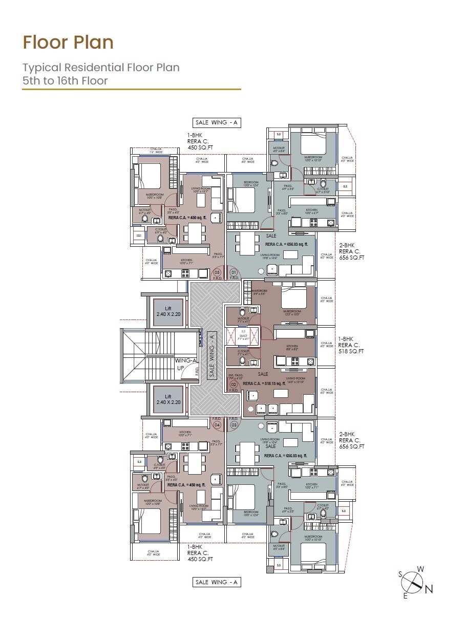 Mithbavkar Satguru Skylight Floor Plans