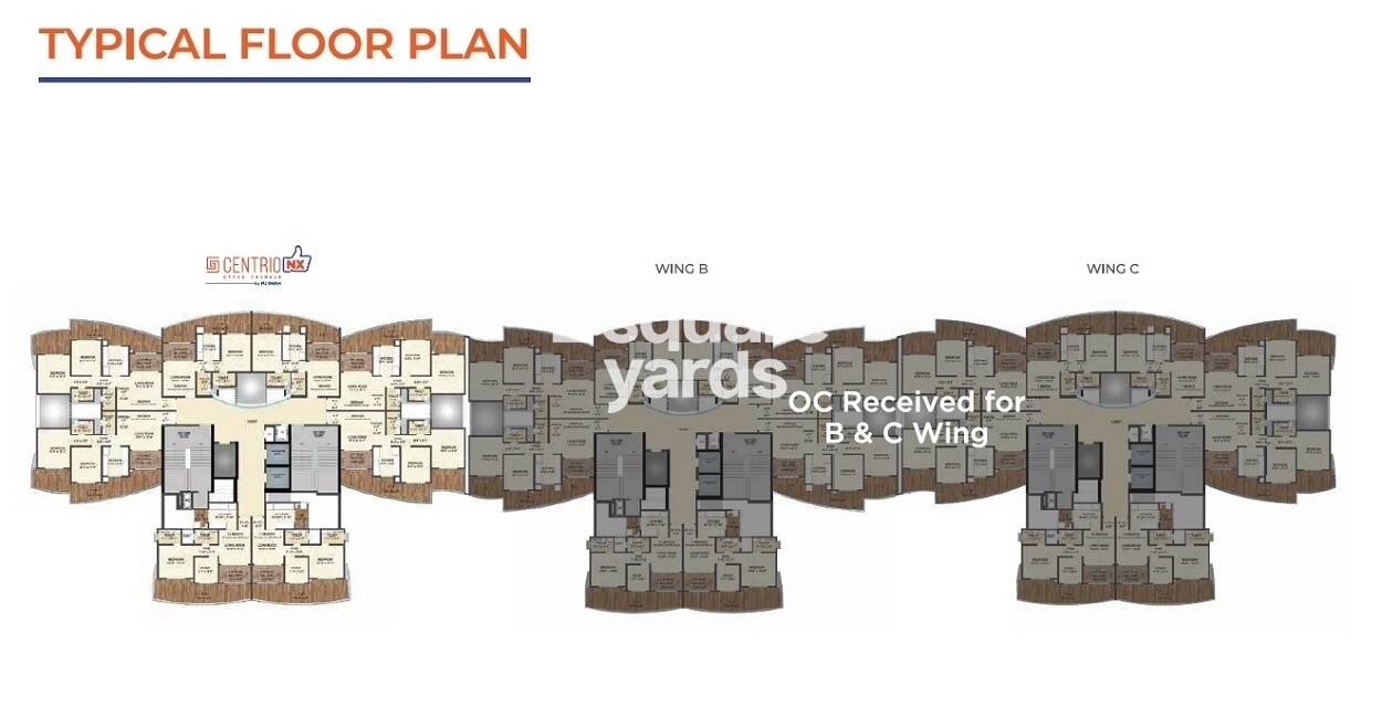 MJ Shah Centrio Floor Plans 1