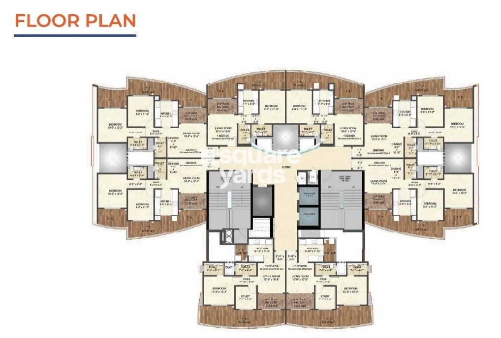 MJ Shah Centrio Floor Plans 2