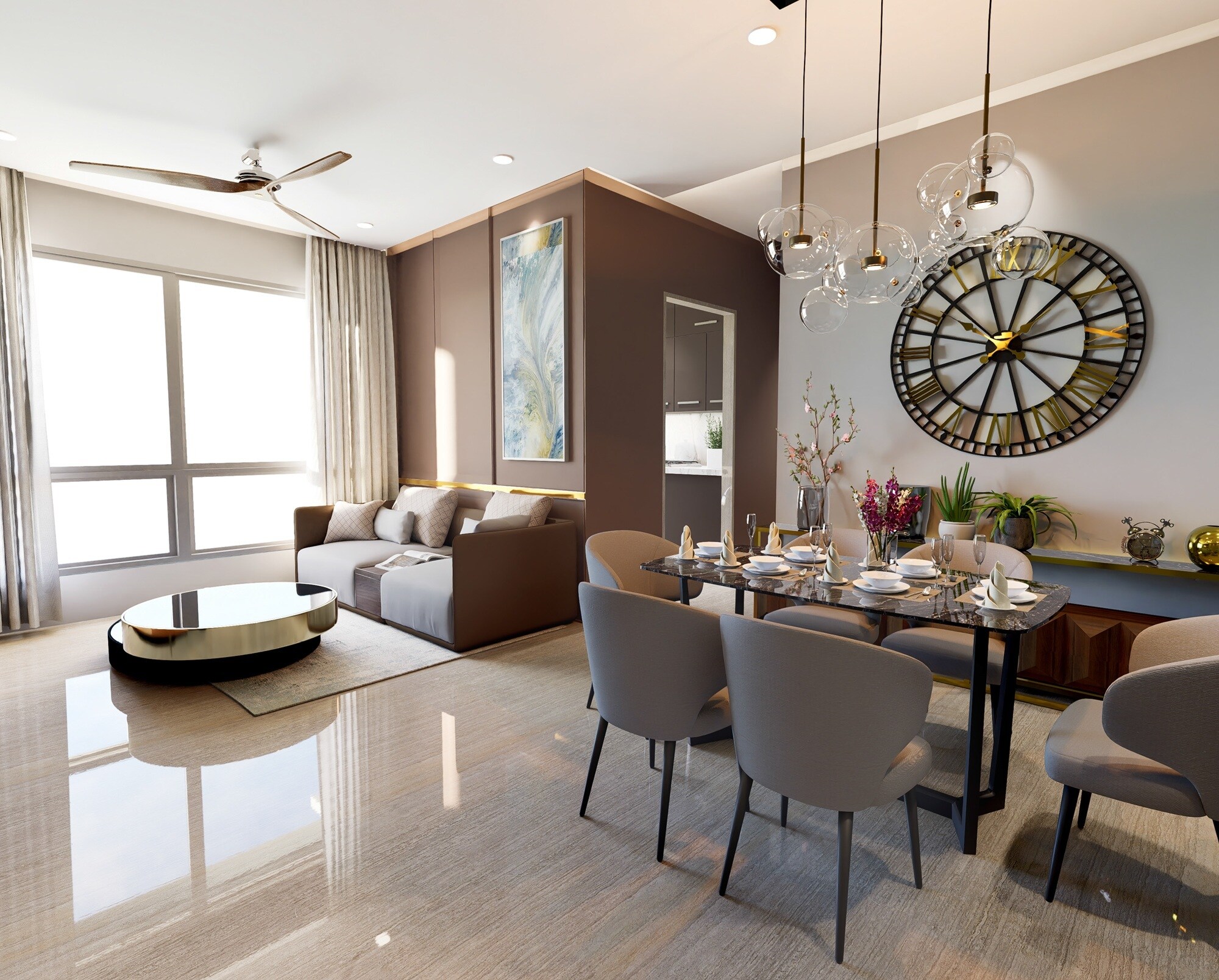MK Fatima Residency Apartment Interiors 3