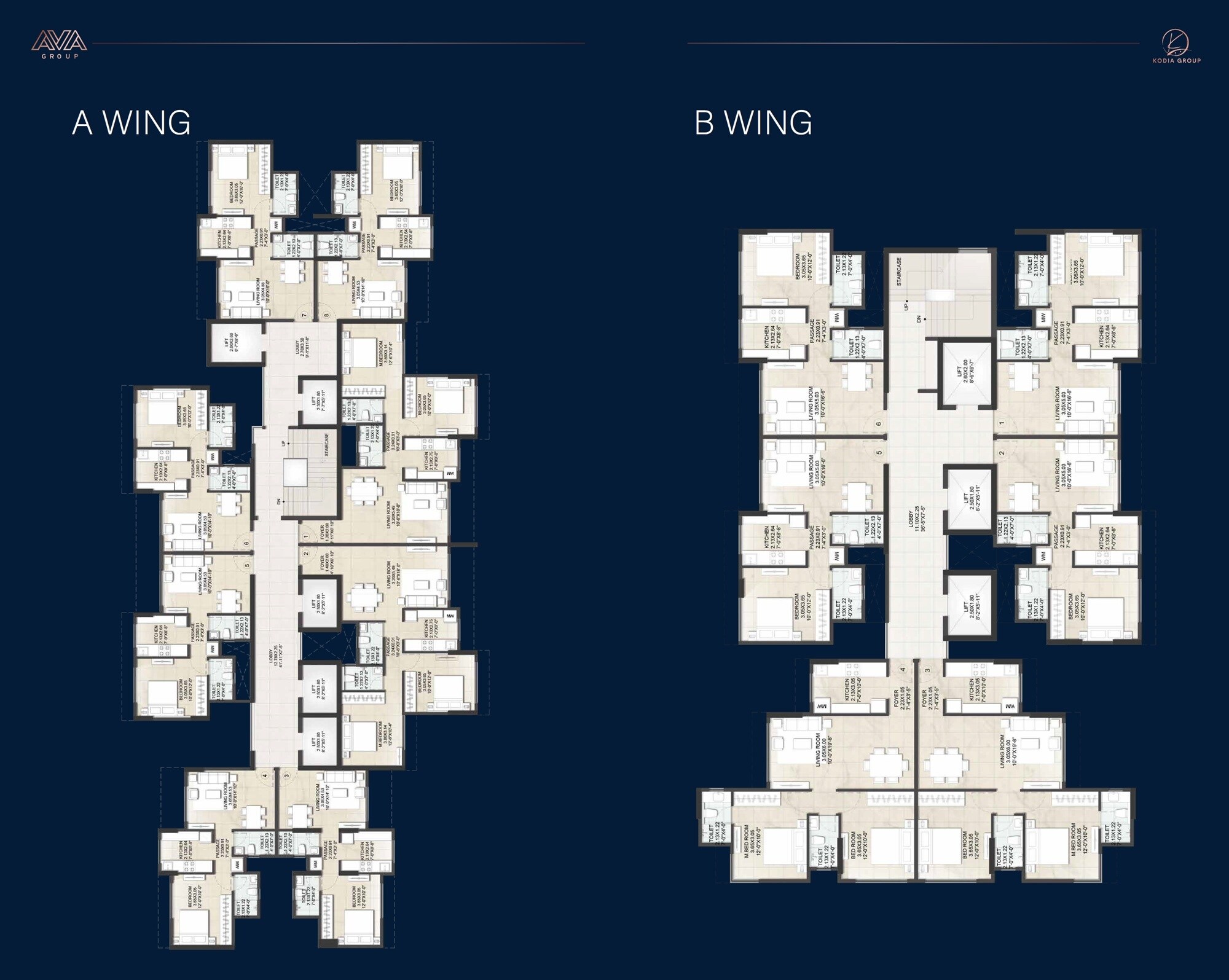 MK Fatima Residency Floor Plans